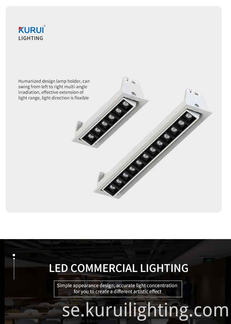 Led Grille Light Details